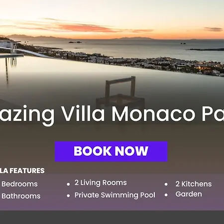 Quality Brand Villas: Luxurious 6br Monaco With Infinity Pool In
